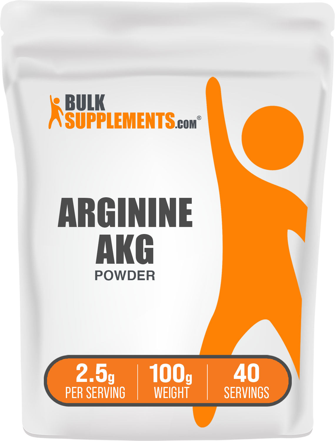 BulkSupplements.com AAKG Powder 100g bag image