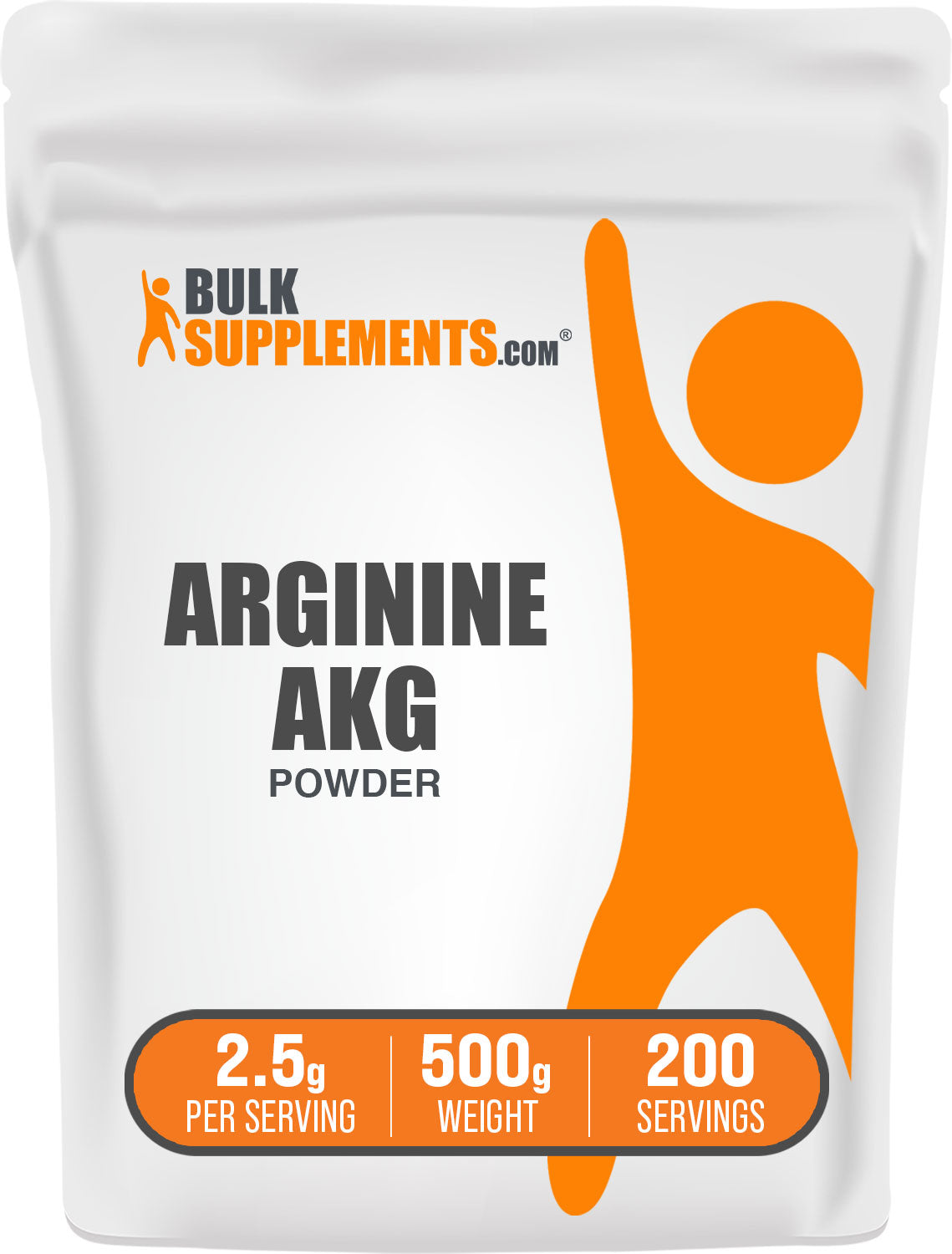 BulkSupplements.com AAKG Powder 500g bag image