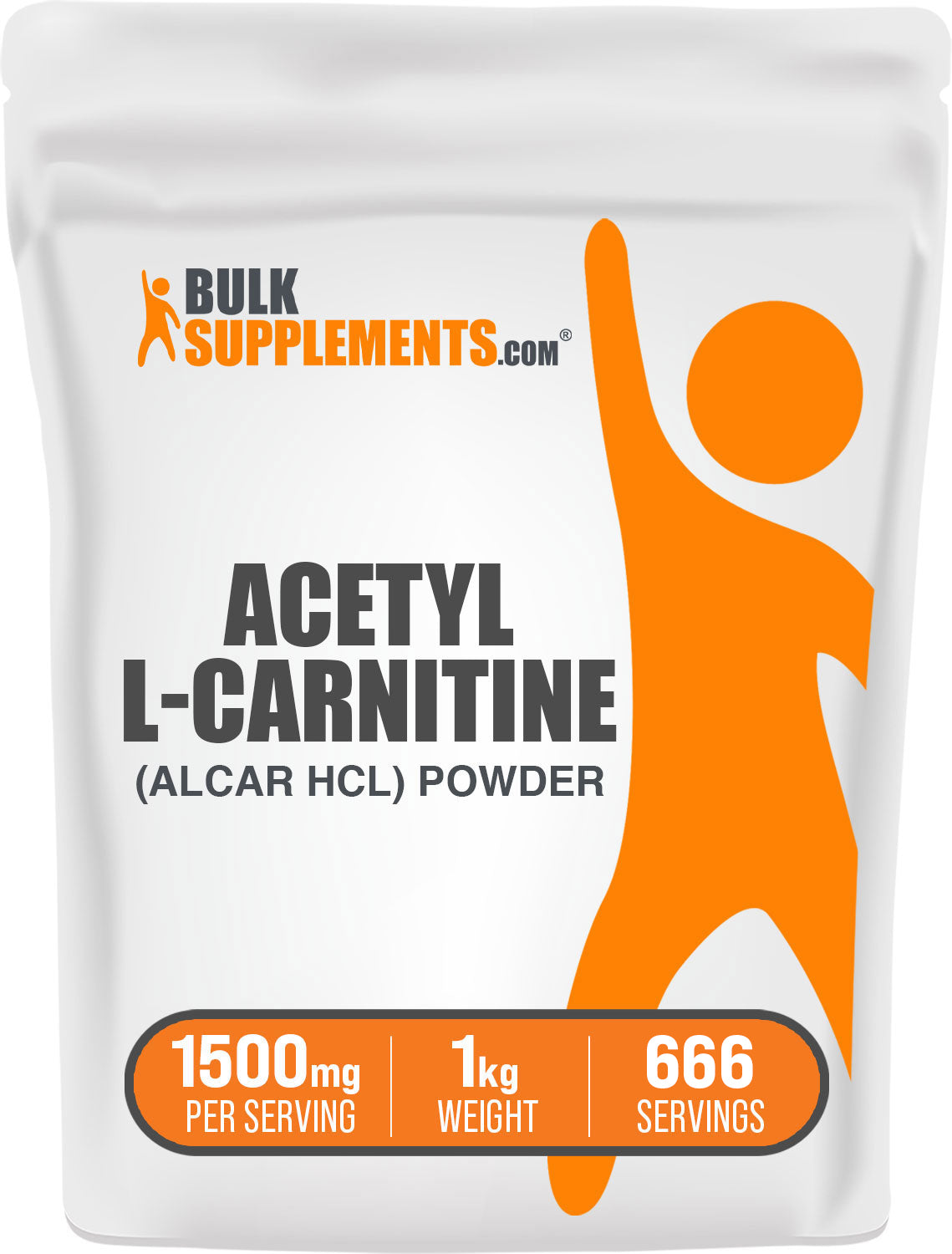 BulkSupplements.com ALCAR HCl Powder 250g Bag