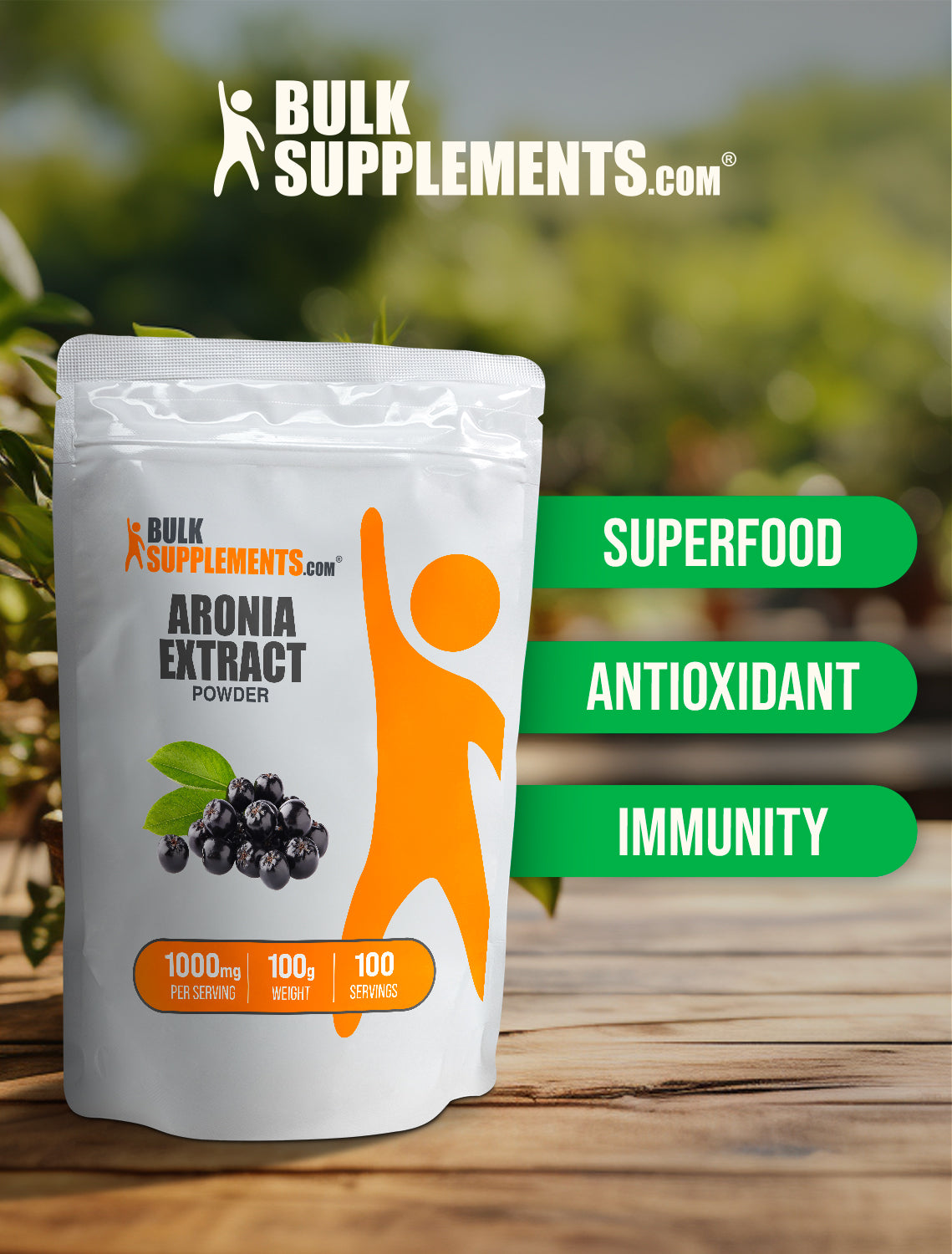 Aronia Extract Powder keyword image 100g