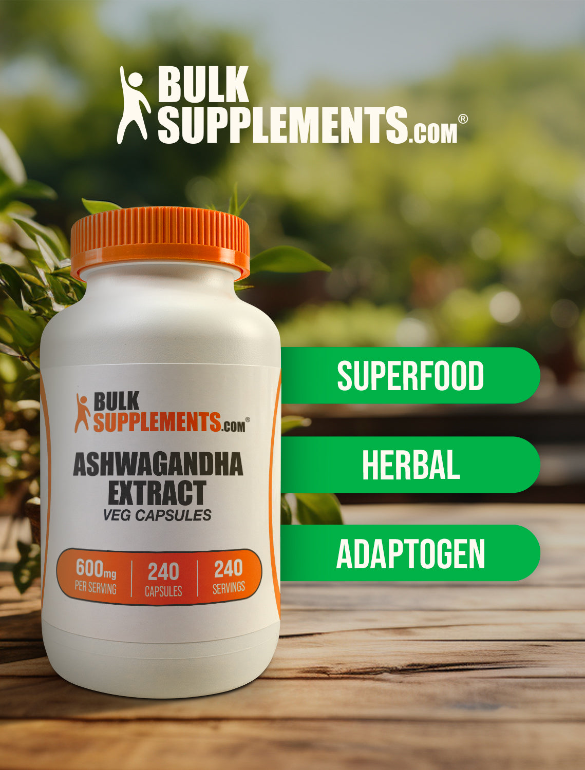 Ashwagandha Extract Capsules keyword image 240 ct