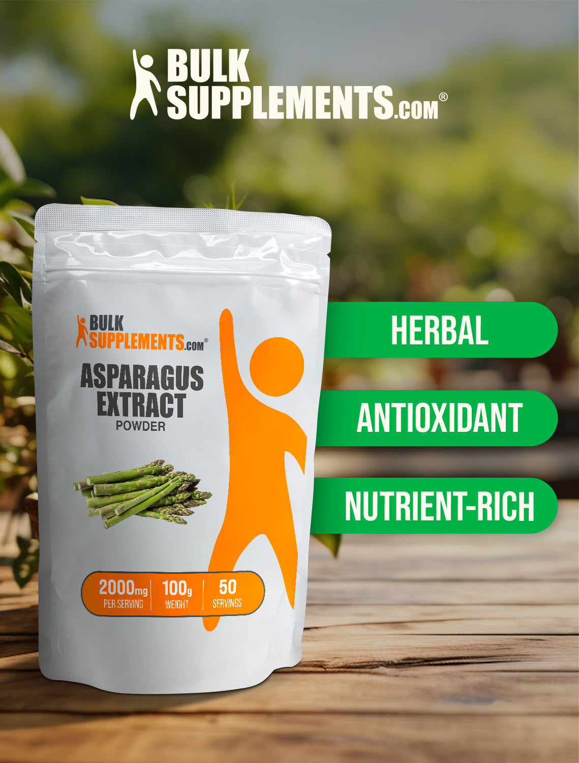 Asparagus Extract powder keyword image 100g