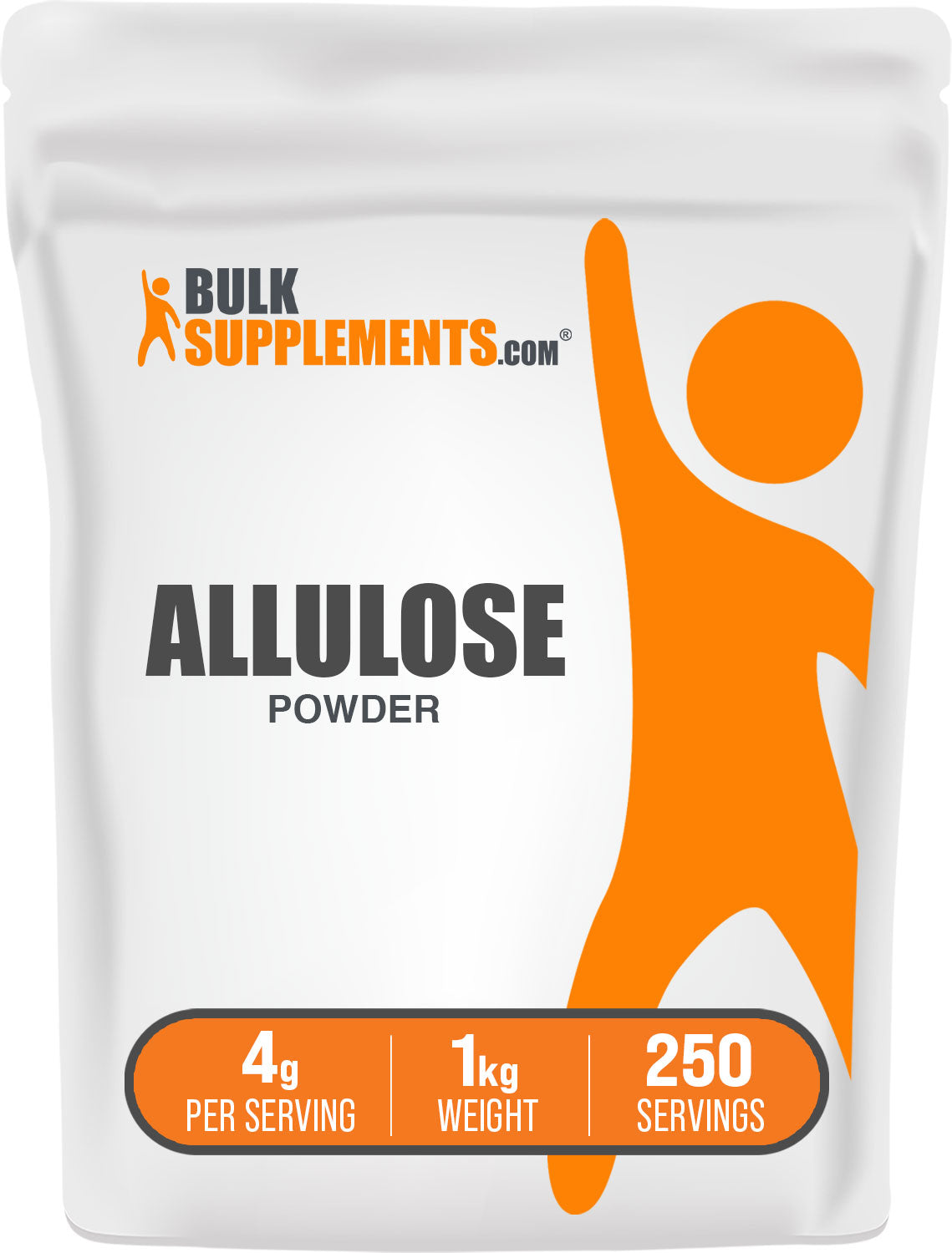 BulkSupplements.com Allulose Powder 1kg bag image