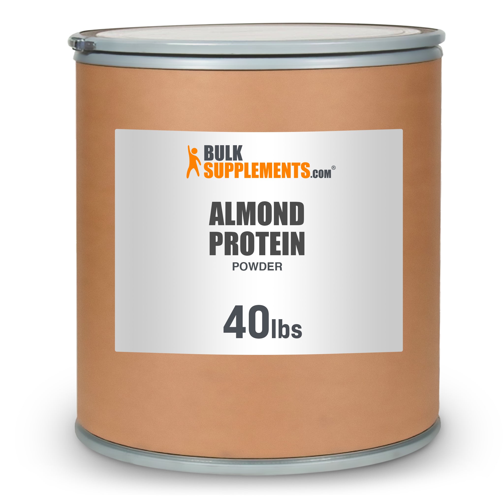 BulkSupplements.com Almond Protein Powder 40 lb canister