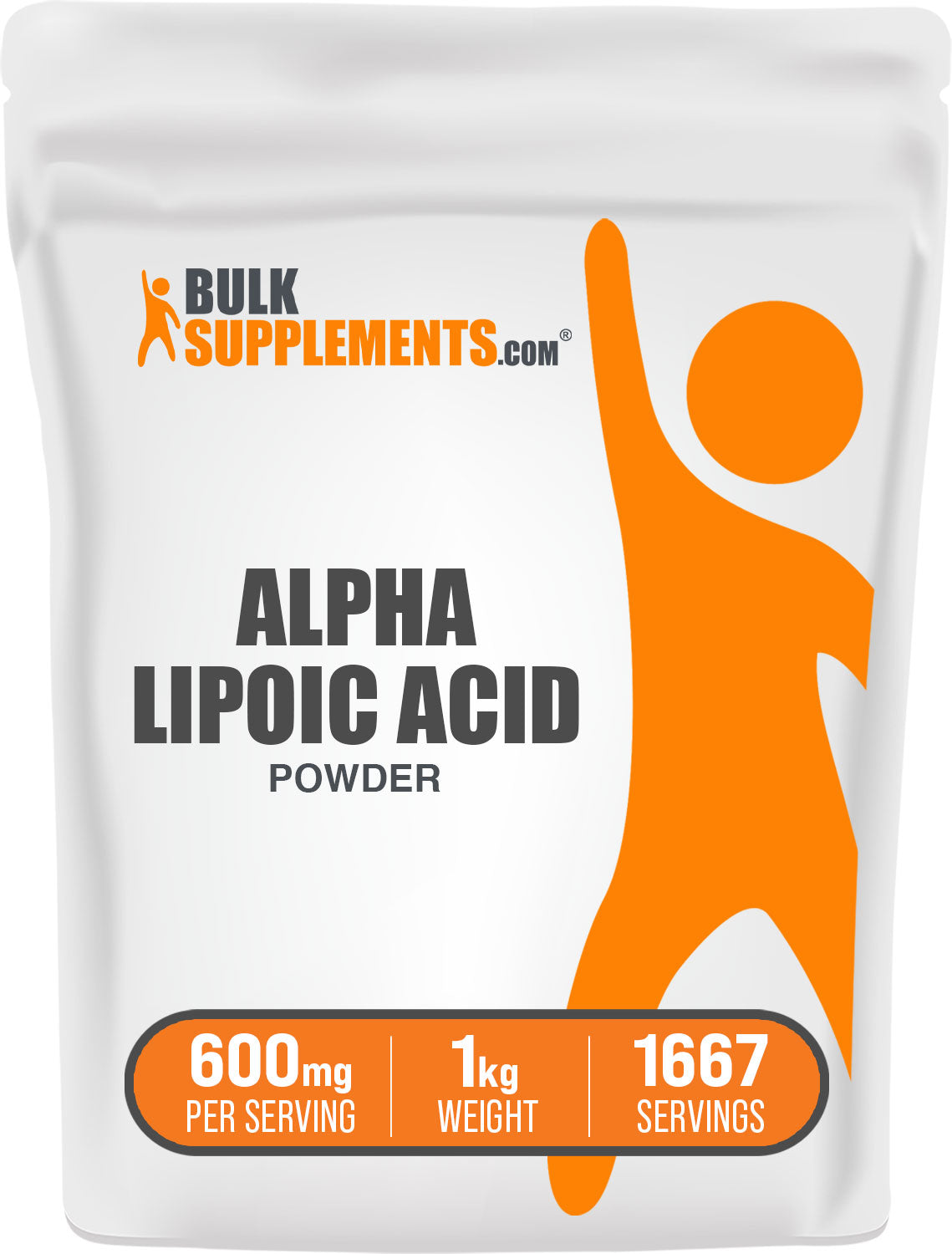 BulkSupplements.com Alpha Lipoic Acid Powder 1kg bag image