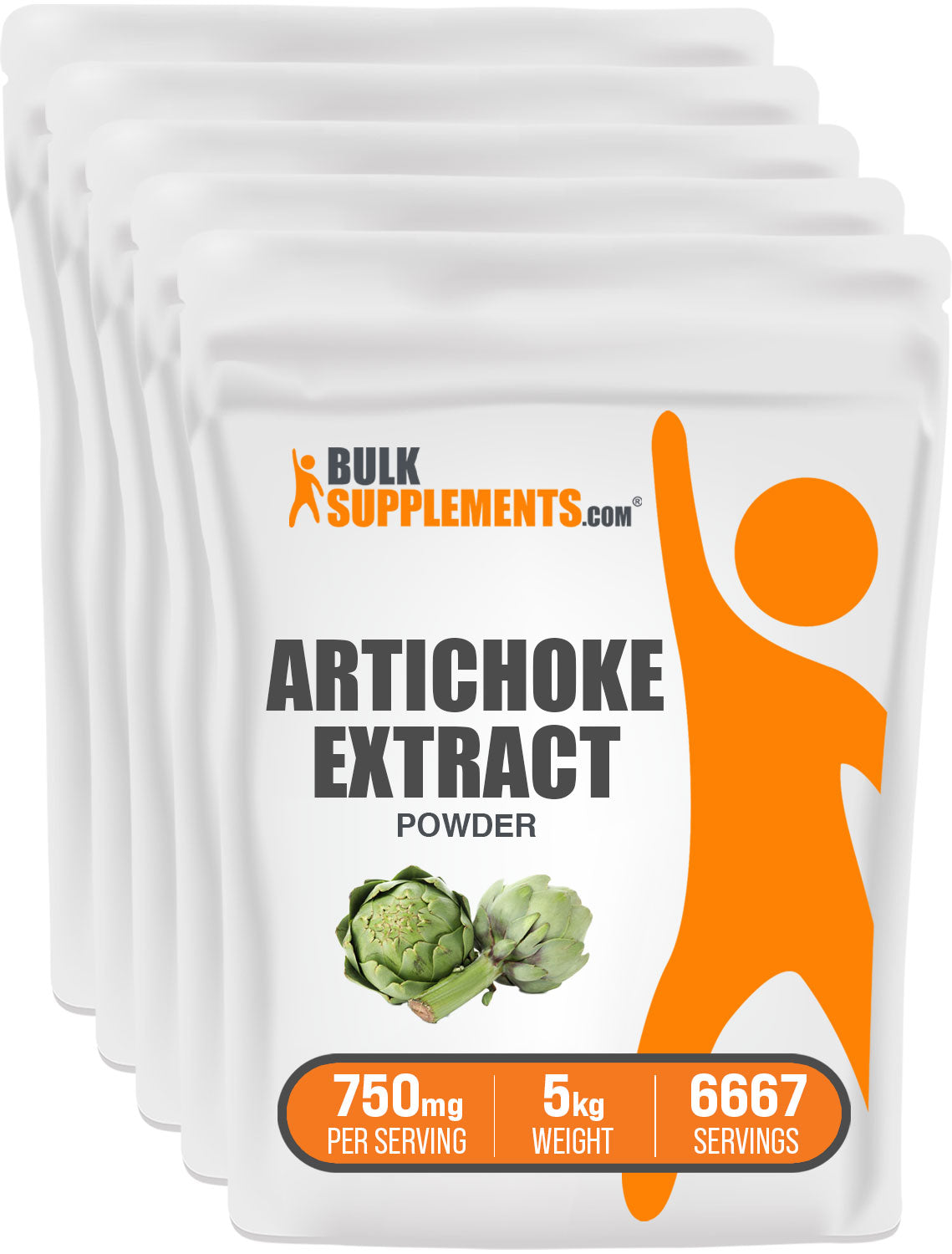 BulkSupplements.com Artichoke Powder 5kg bag images