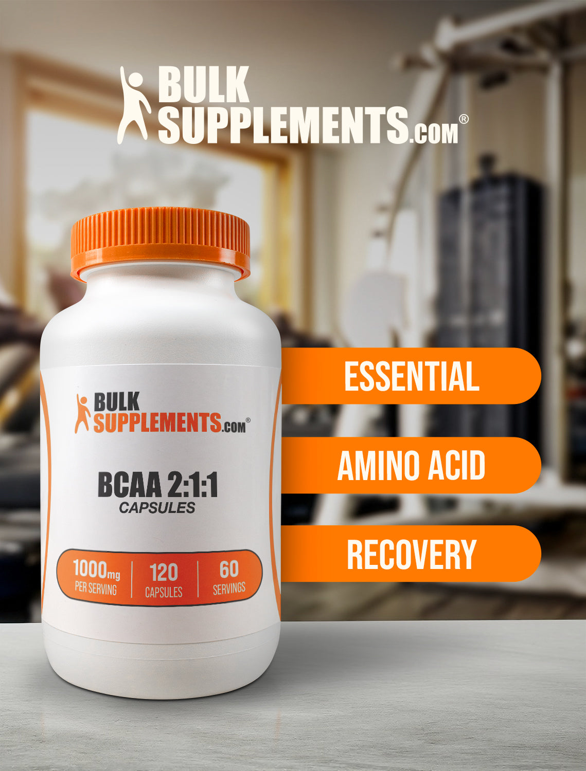 BCAA 2:1:1 capsules keyword image 120ct