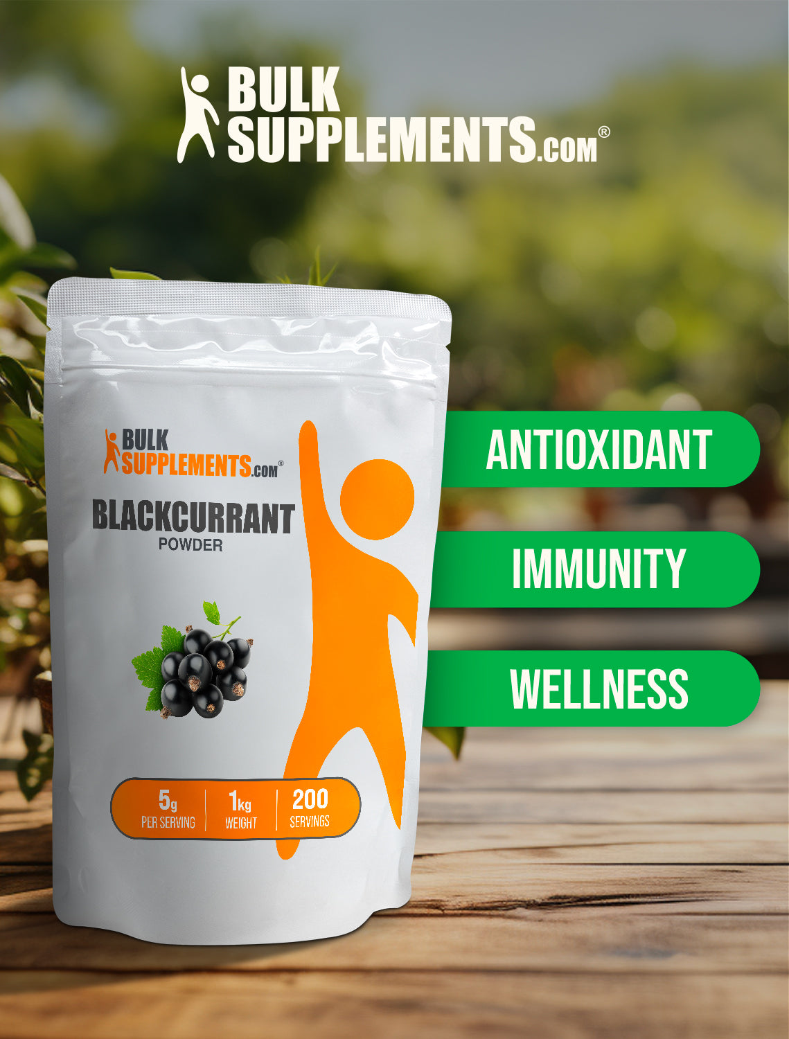 Blackcurrant powder keyword image 1kg