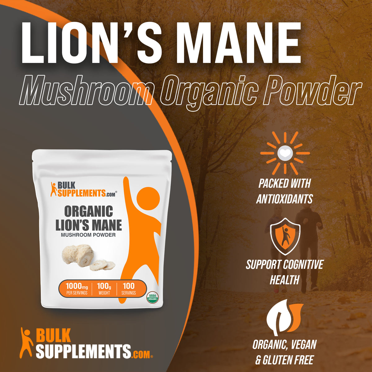 bulk supplements lions mane review