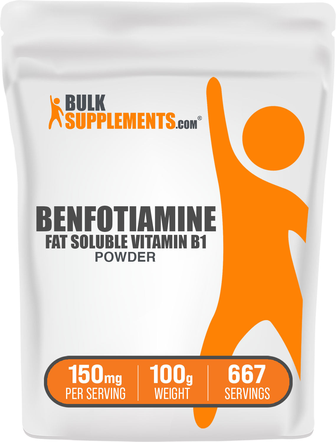 BulkSupplements.com Benfotiamine Powder 100g bag image