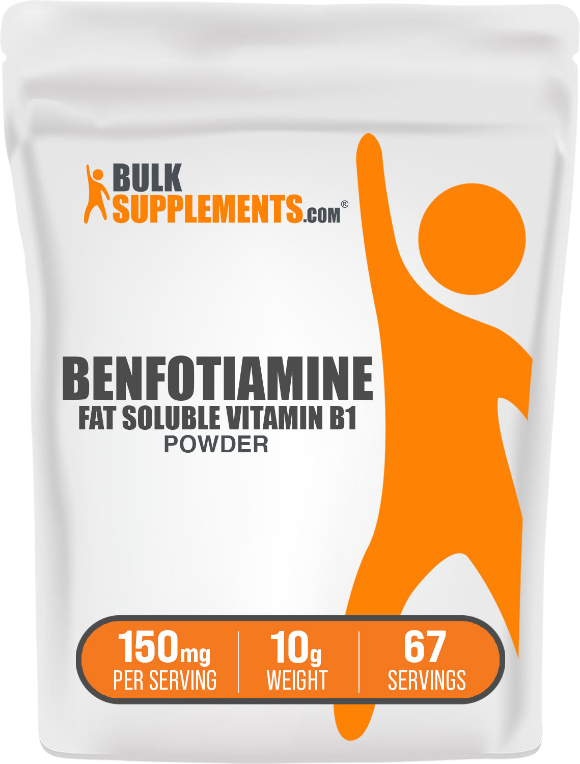 BulkSupplements.com Benfotiamine Powder 10g bag image