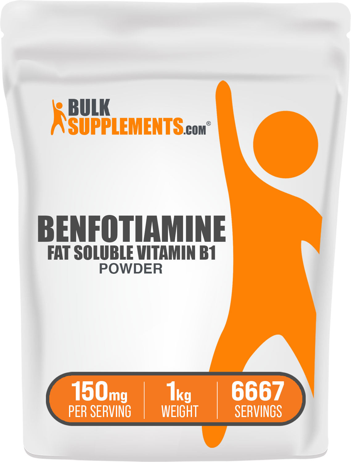 BulkSupplements.com Benfotiamine Powder 1kg bag image