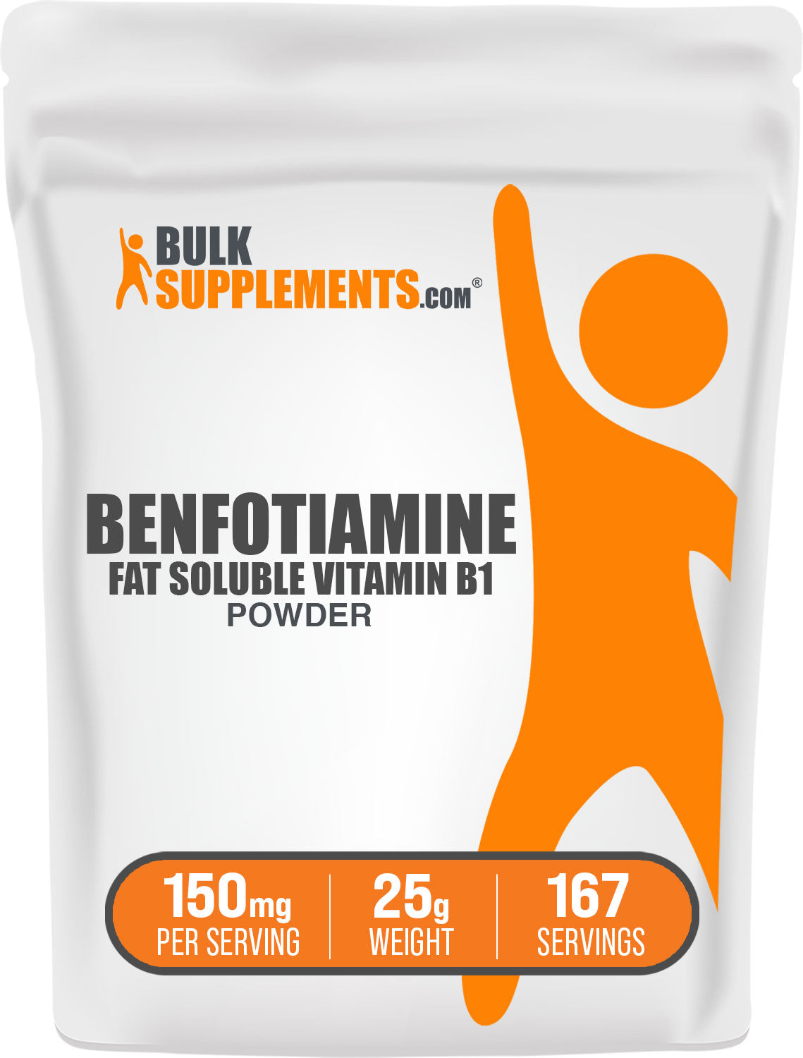 BulkSupplements.com Benfotiamine Powder 25g bag image