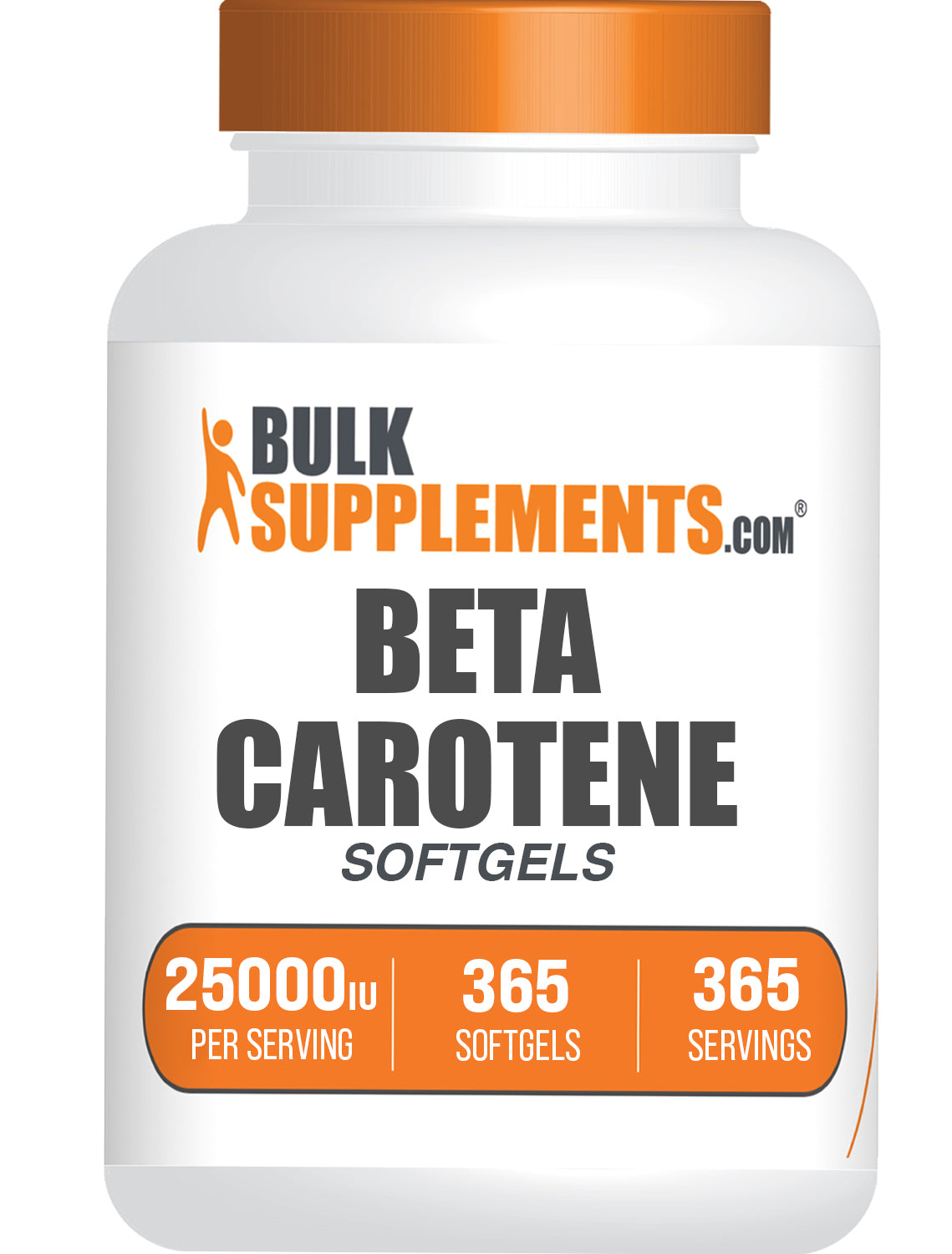 Beta Carotene 365 softgels bottle image