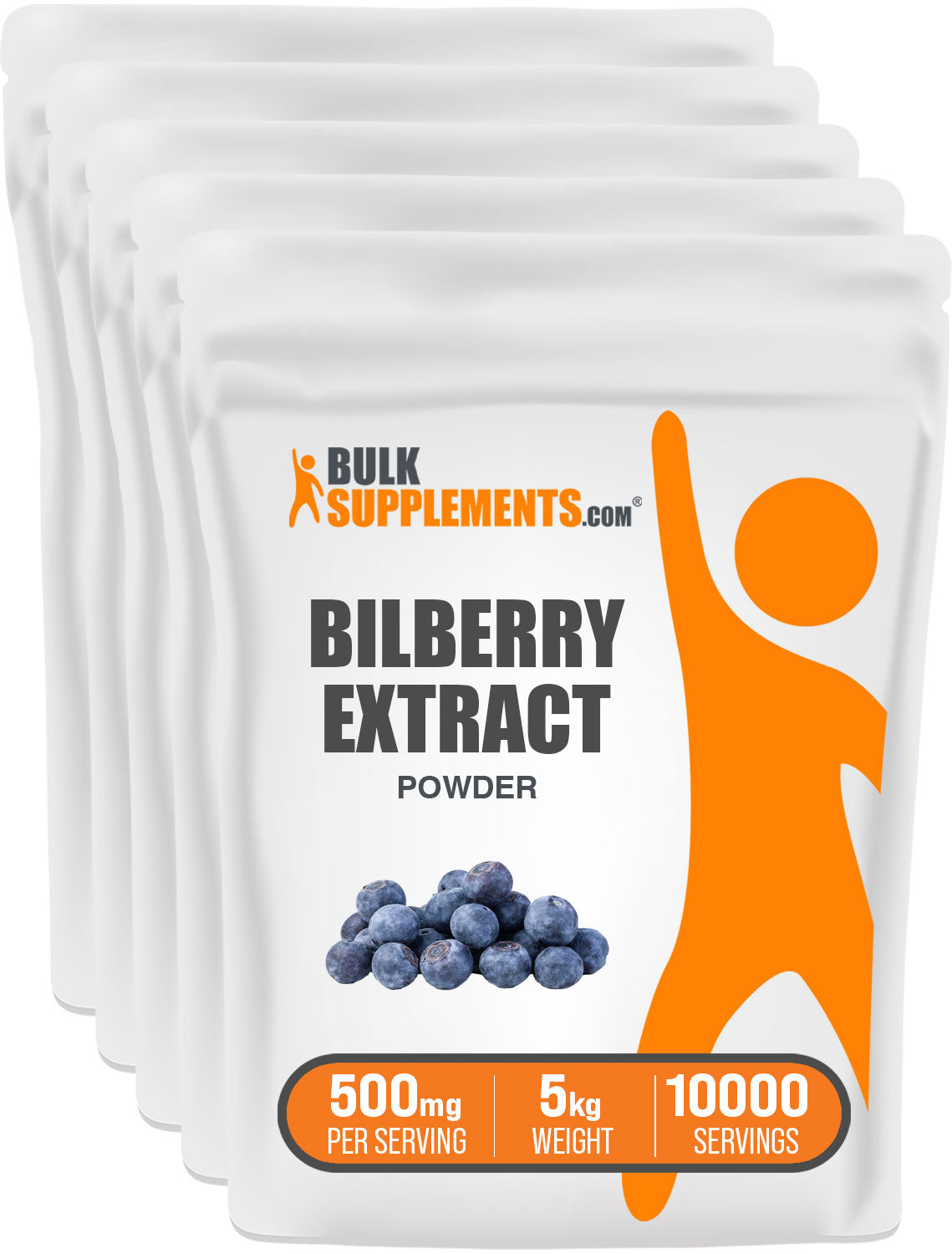 BulkSupplements.com Bilberry Extract Powder 5kg bag images