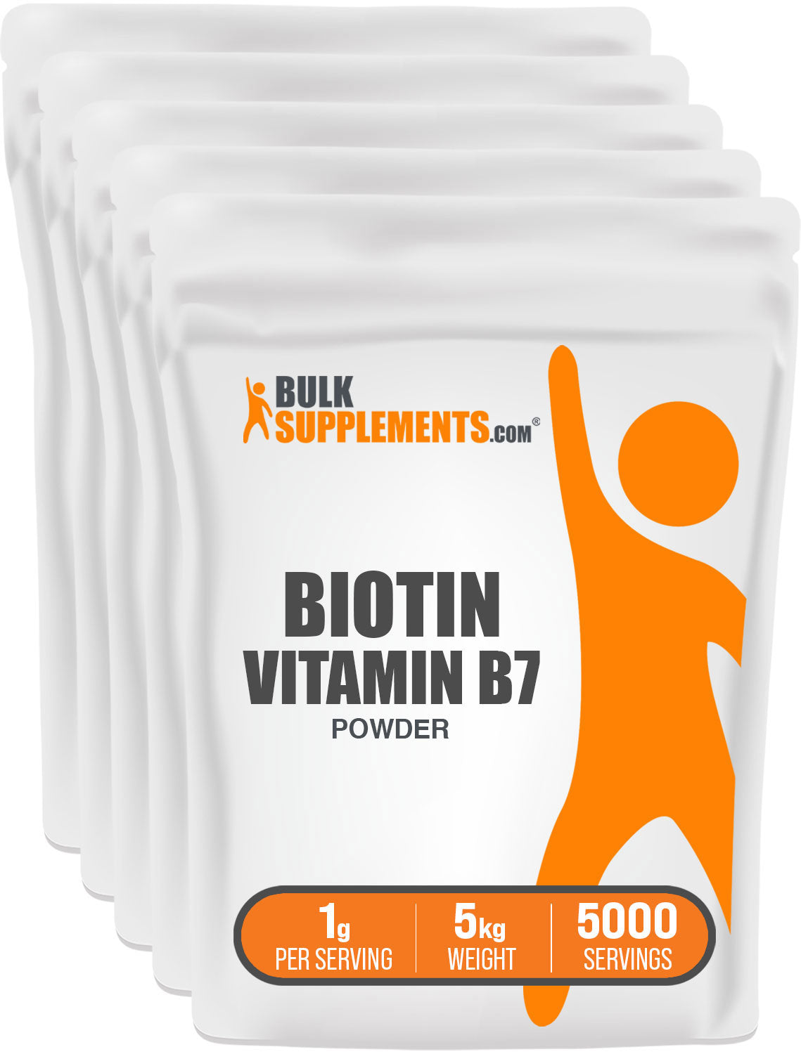 BulkSupplements.com Biotin 10000mcg 5kg bag image