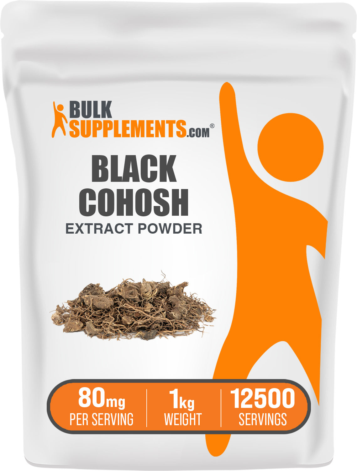 BulkSupplements.com Black Cohosh Extract Powder 1kg bag image