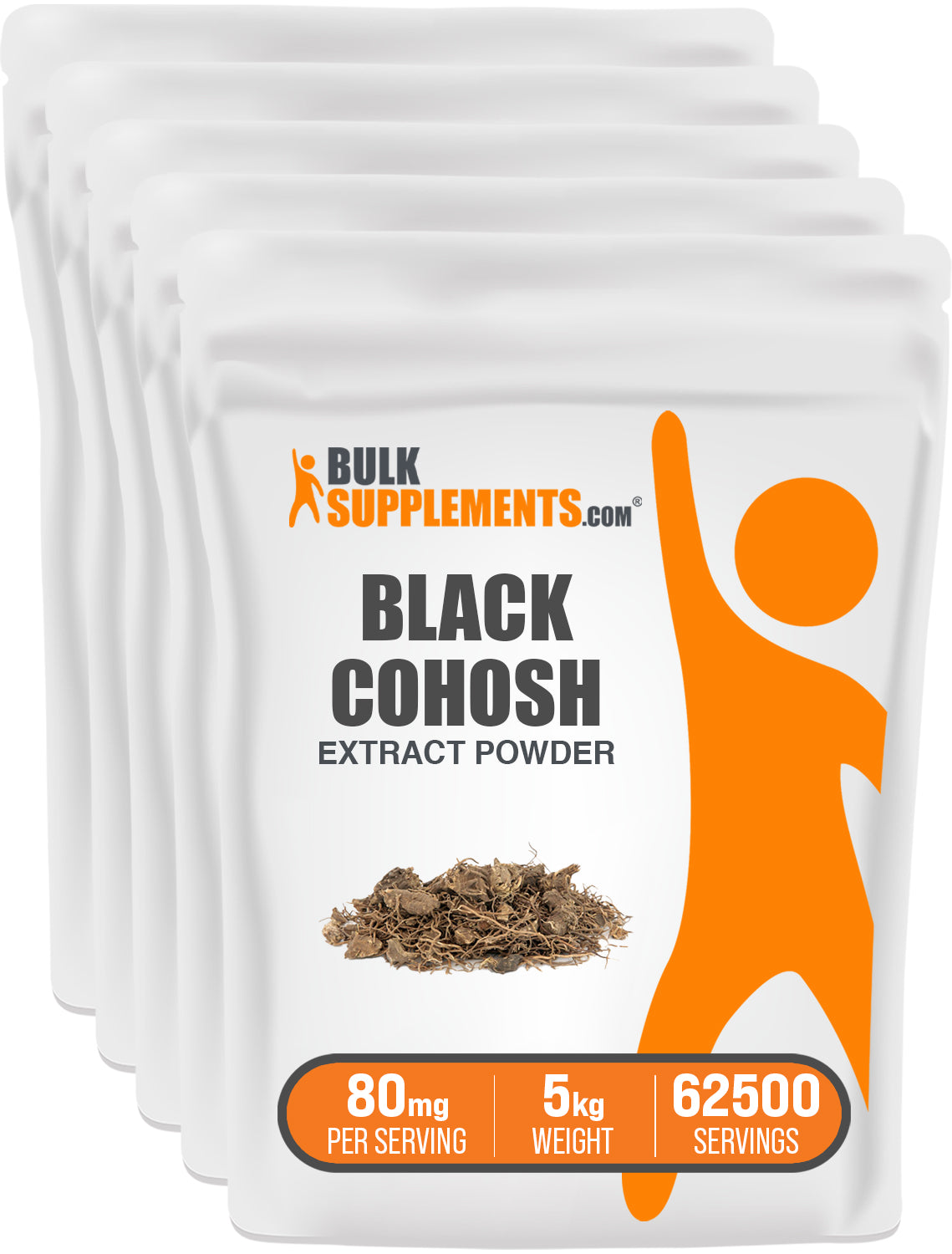 BulkSupplements.com Black Cohosh Extract Powder 5kg bag image