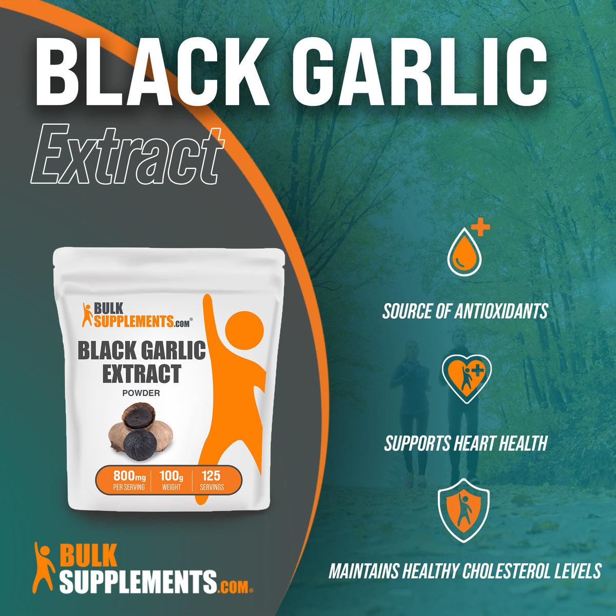 Black Garlic Extract Powder | Allium sativum Extract