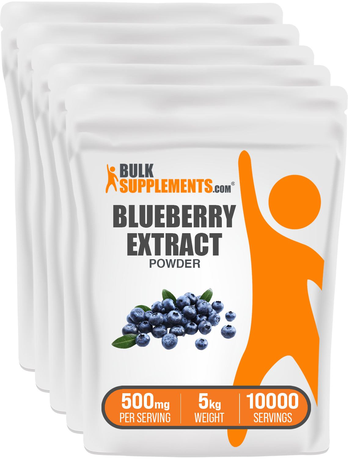 BulkSupplements.com Blueberry Extract Powder 5kg bag image