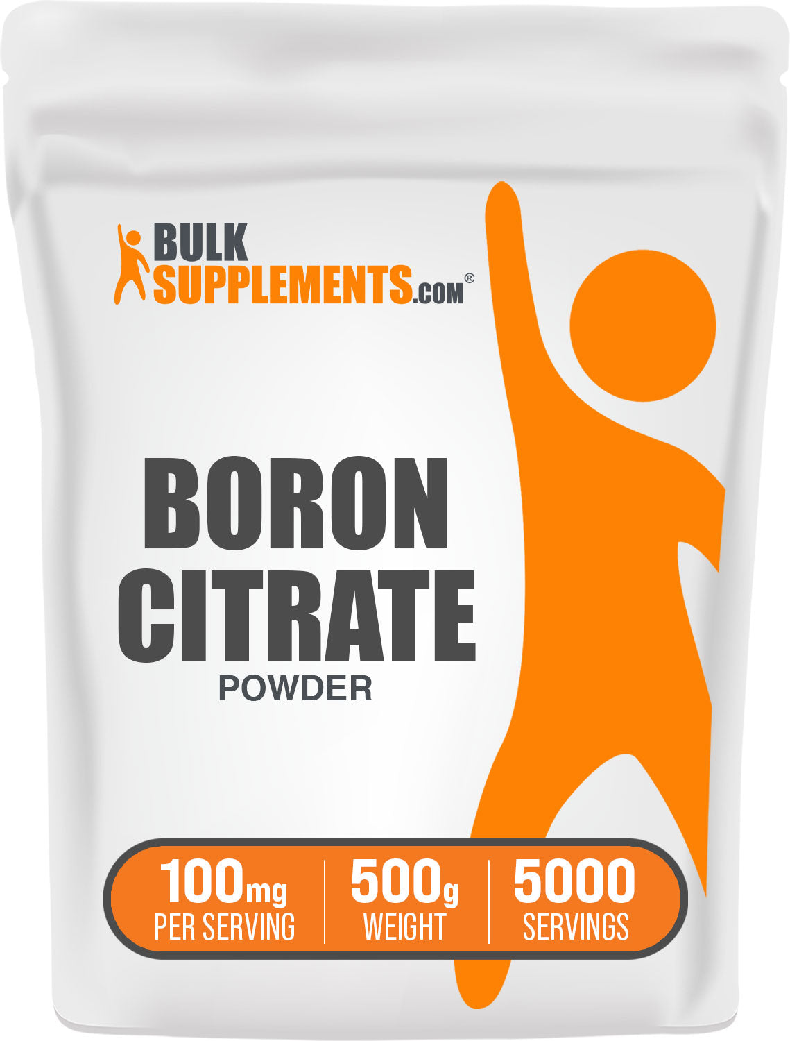 BulkSupplements.com Boron Citrate Powder 500g bag