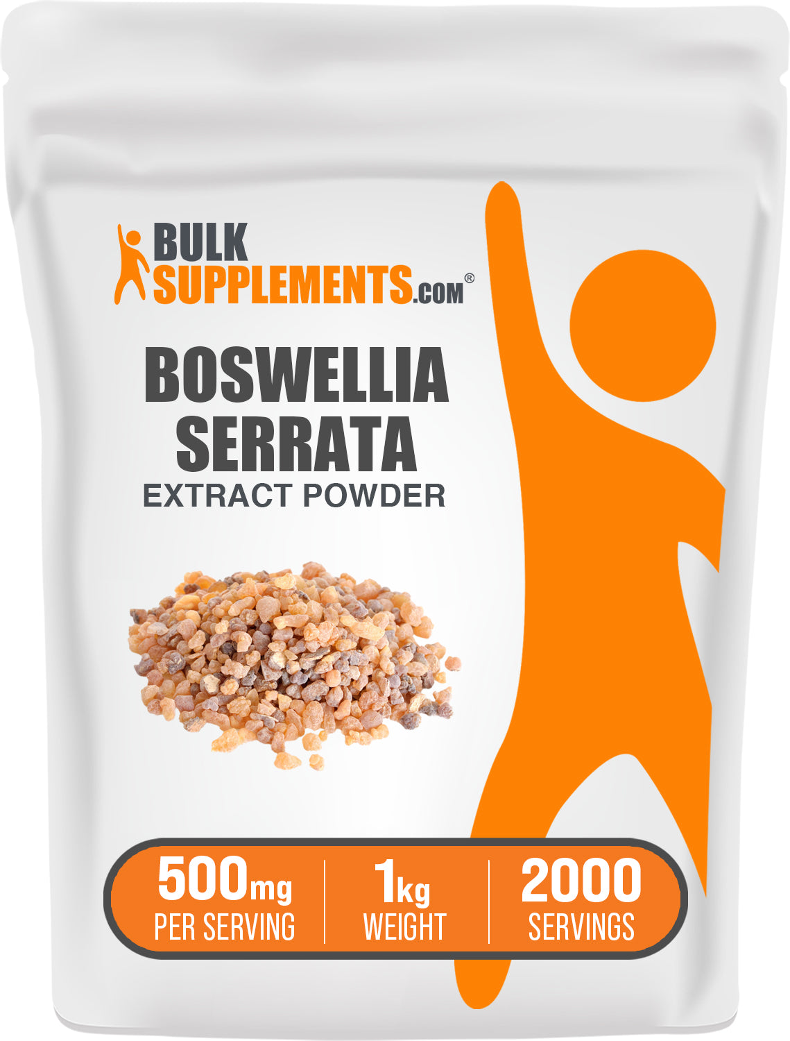 BulkSupplements.com Boswellia Serrata Extract Powder 1kg bag image