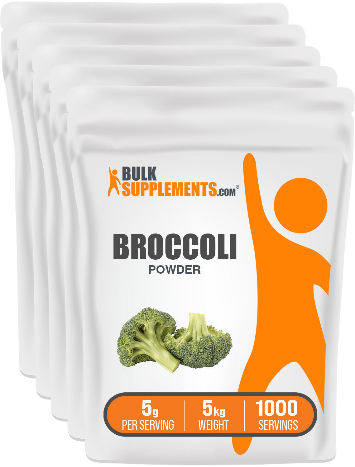 BulkSupplements.com Broccoli Powder 5kg bag image