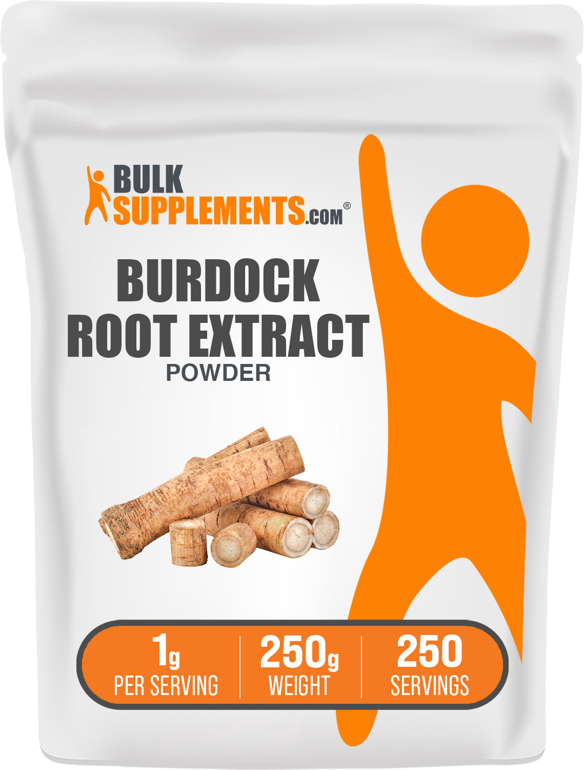 BulkSupplements Burdock Root Extract Powder Bag