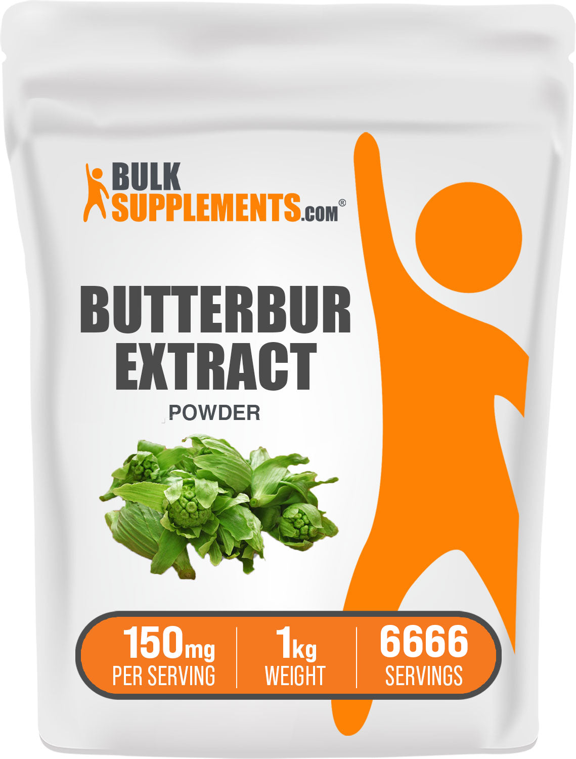 BulkSupplements.com Butterbur Extract powder 1kg bag image