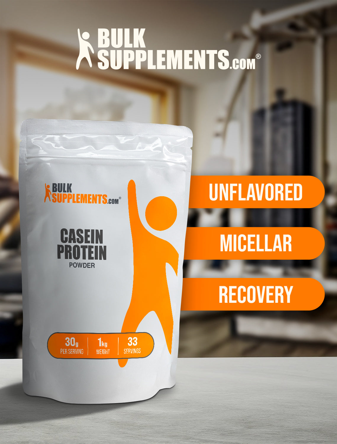 Casein protein powder keyword image 1kg