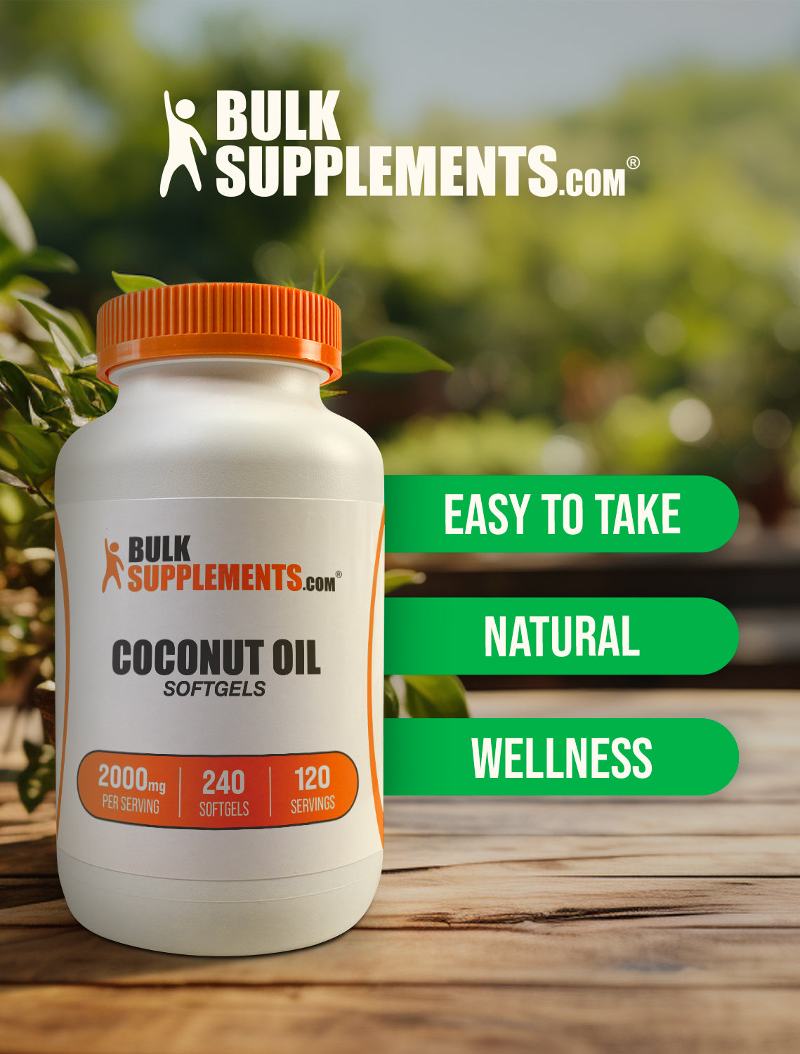 Coconut oil softgels keyword image 240 ct