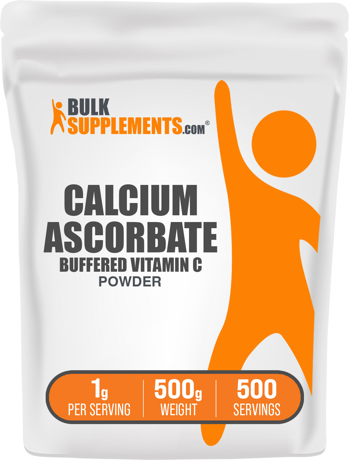 BulkSupplements Calcium Ascorbate Powder bag