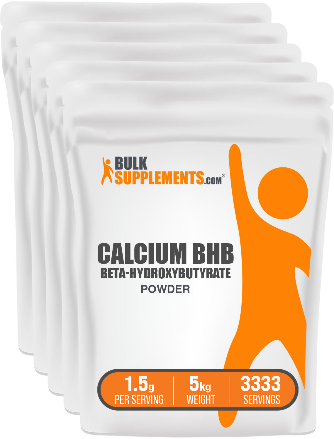 BulkSupplements.com Calcium BHB Powder 5kg bag image