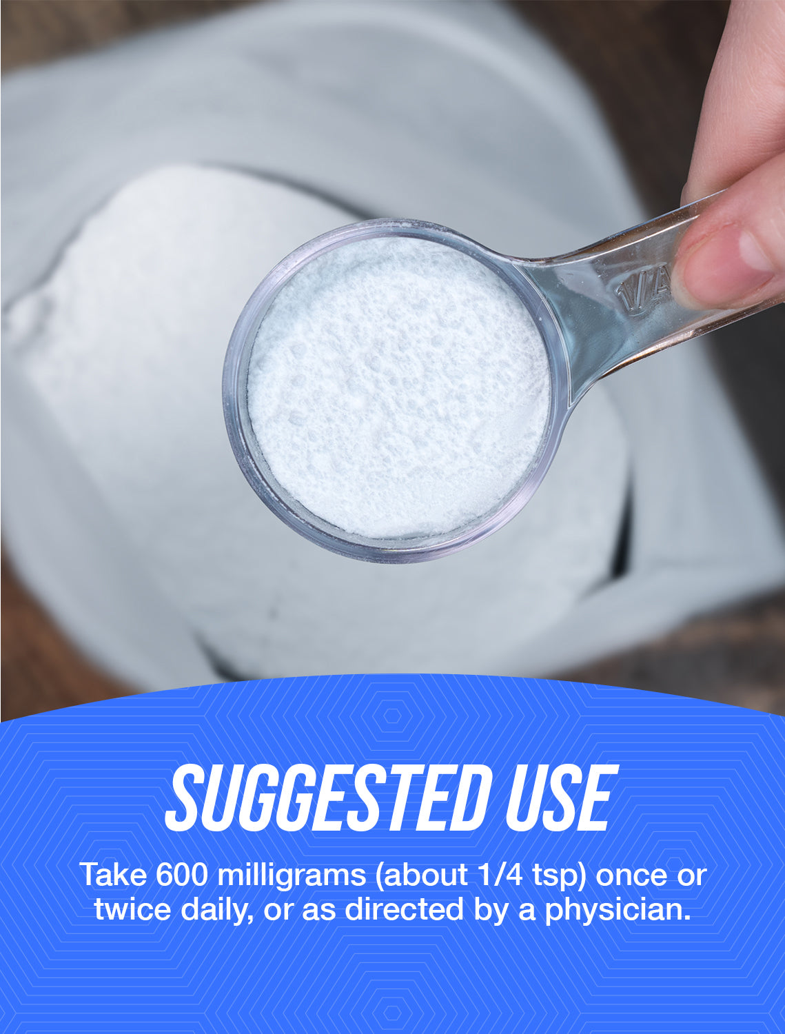 Calcium gluconate powder suggested use image