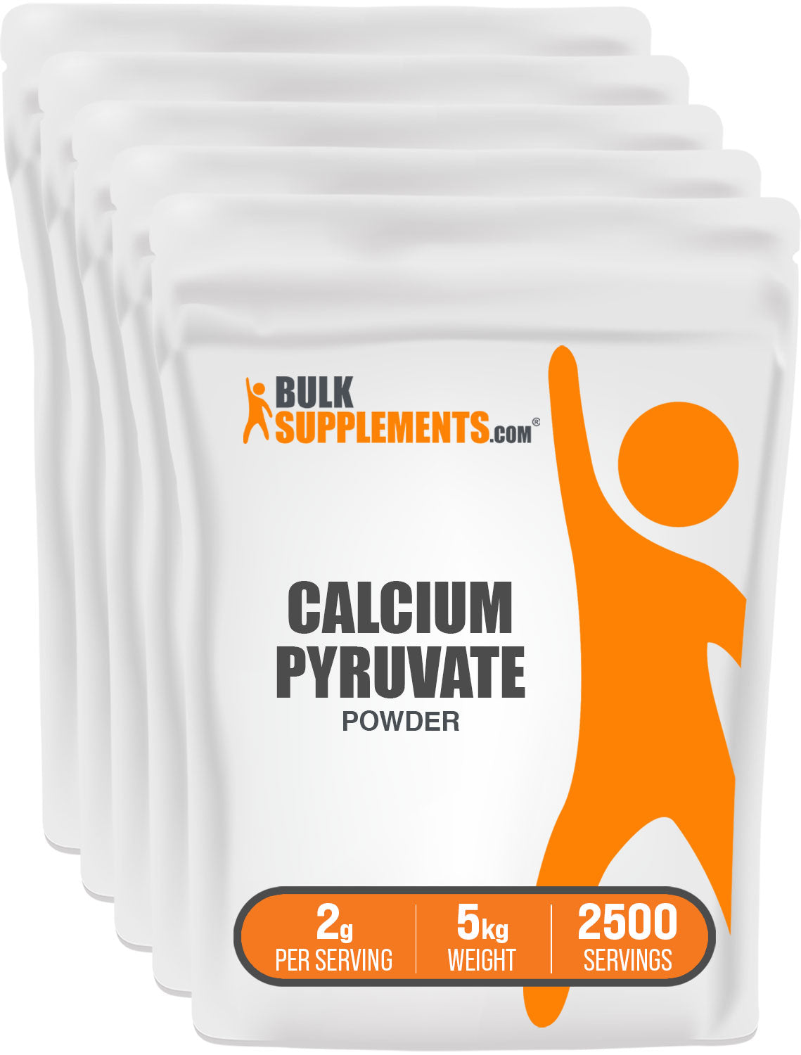 BulkSupplements.com Calcium Pyruvate Powder 5kg bag image