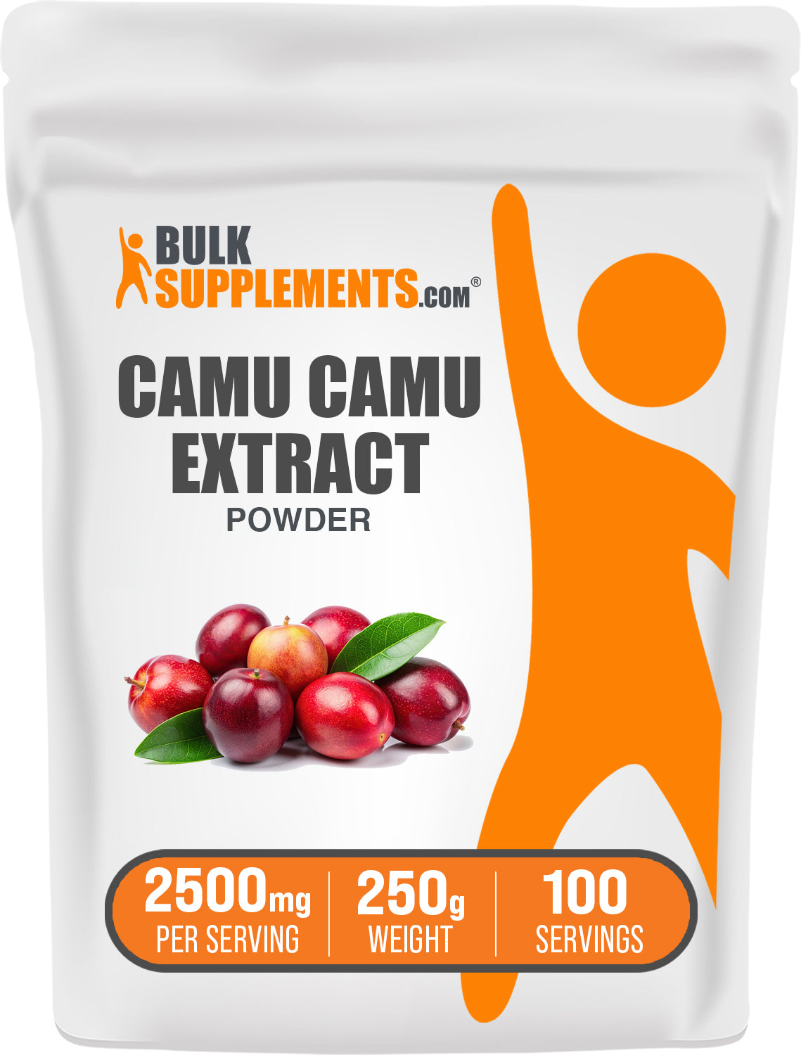 BulkSupplements.com Camu Camu Extract Powder 250g bag image