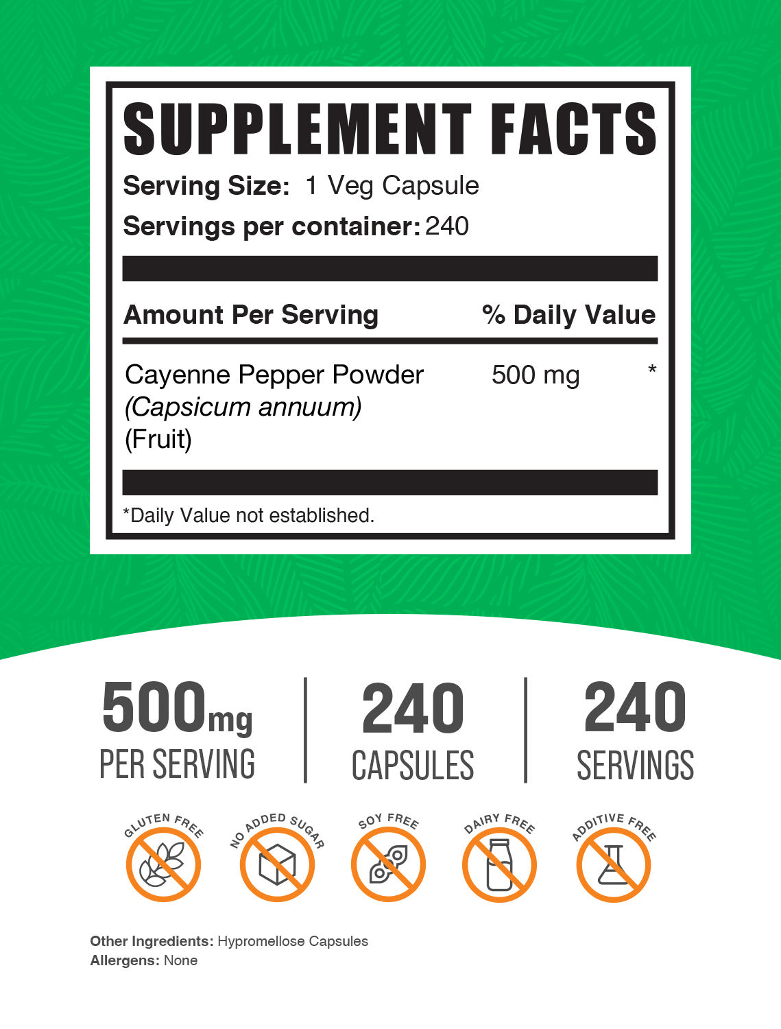 Cayennepeper 40000HU-capsules