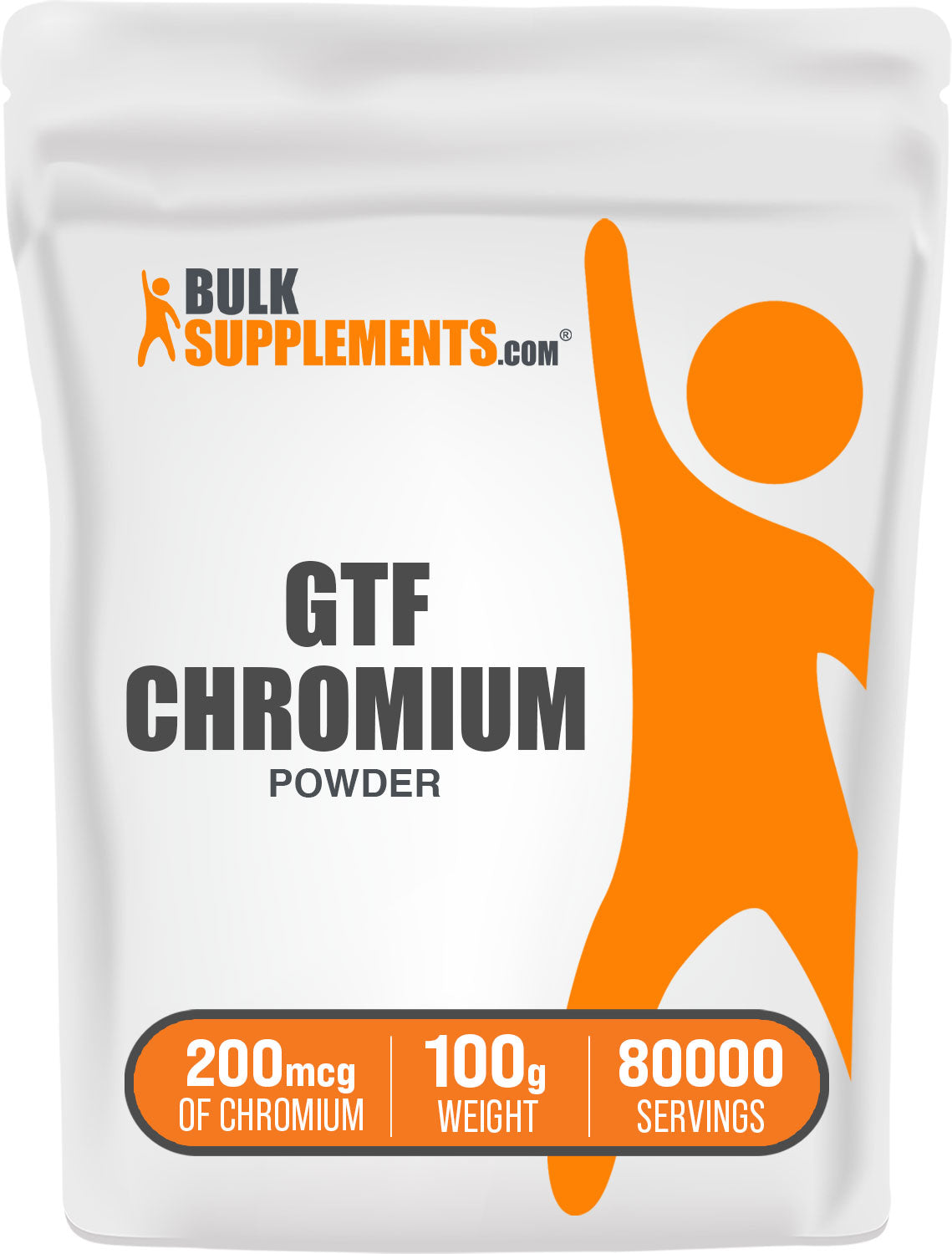 BulkSupplements.com Chromium GTF Powder 100g bag image