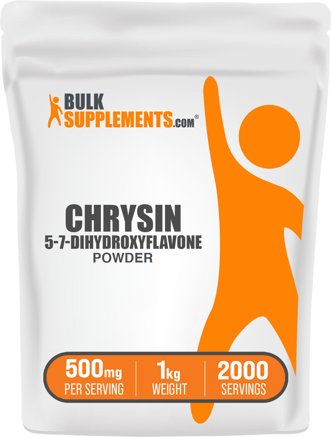 BulkSupplements.com Chrysin Powder 1kg bag image