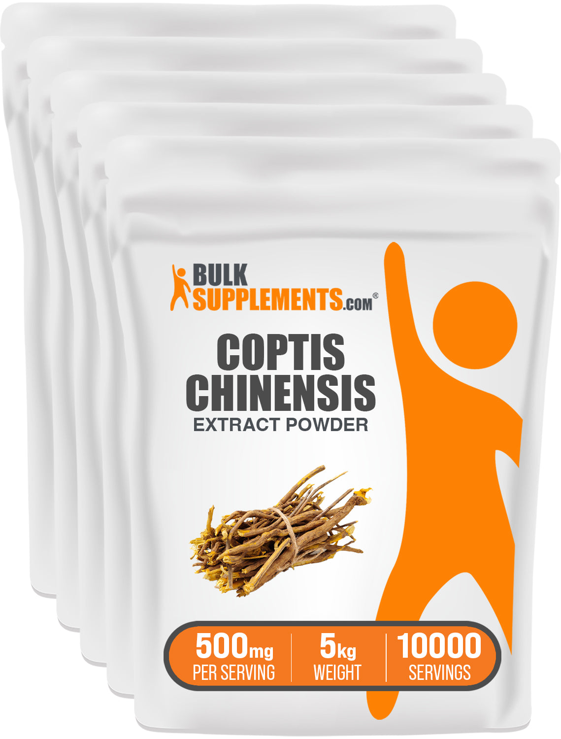 BulkSupplements.com Coptis Chinensis Extract Powder 5kg bag image