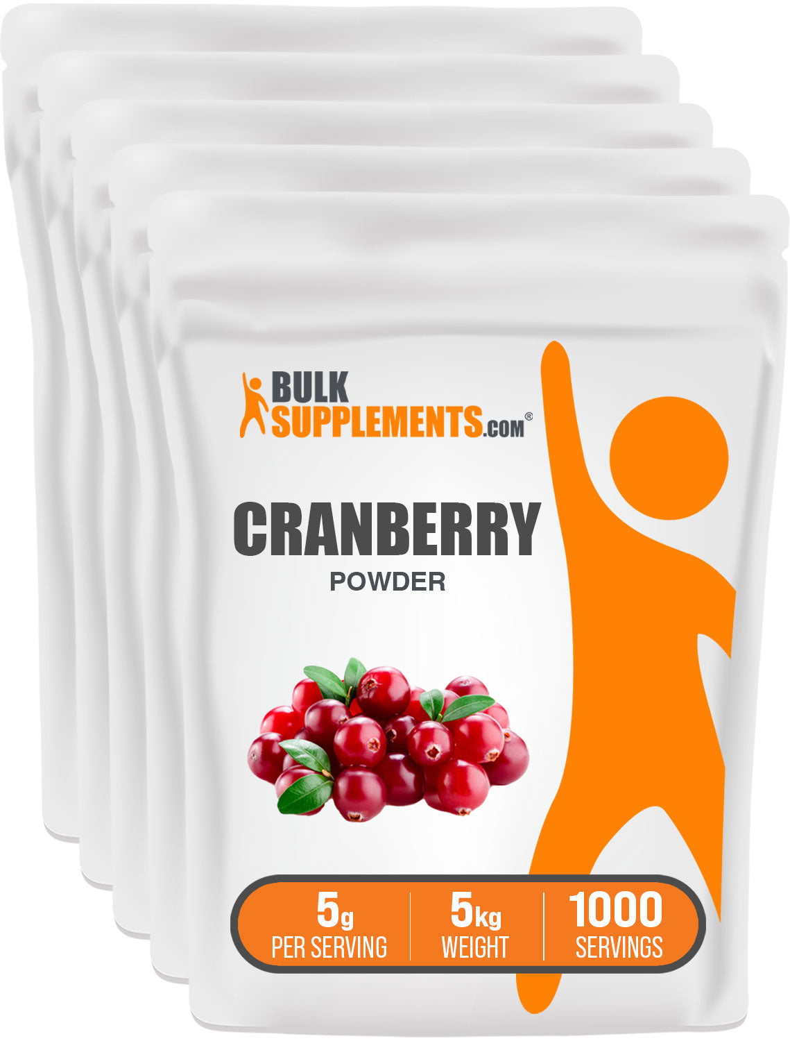 BulkSupplements.com Cranberry Powder 5kg bag image