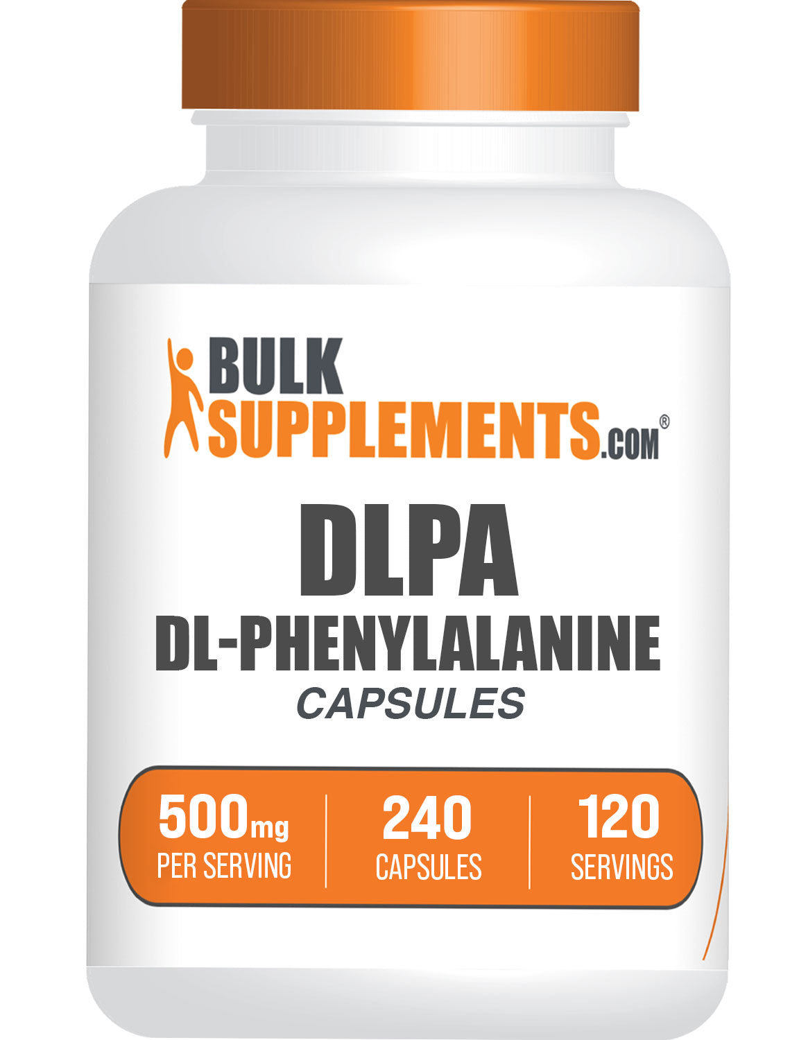 BulkSupplements.com BulkSupplements.com DL-Phenylalanine 240 Capsules bottle image