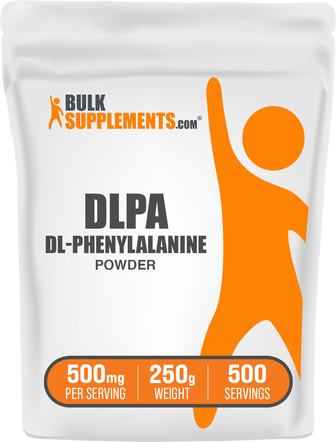 BulkSupplements.com DL-Phenylalanine Powder 250g bag image