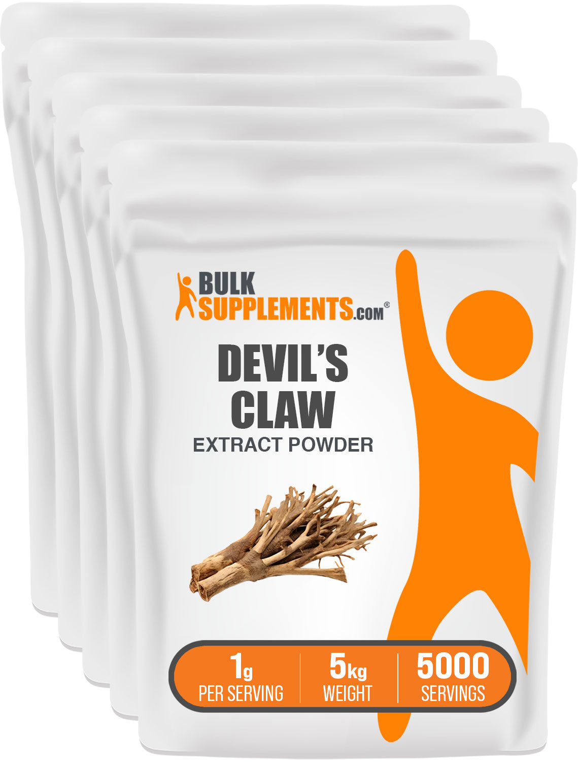 BulkSupplements.com Devil's Claw Extract Powder 5kg bag image