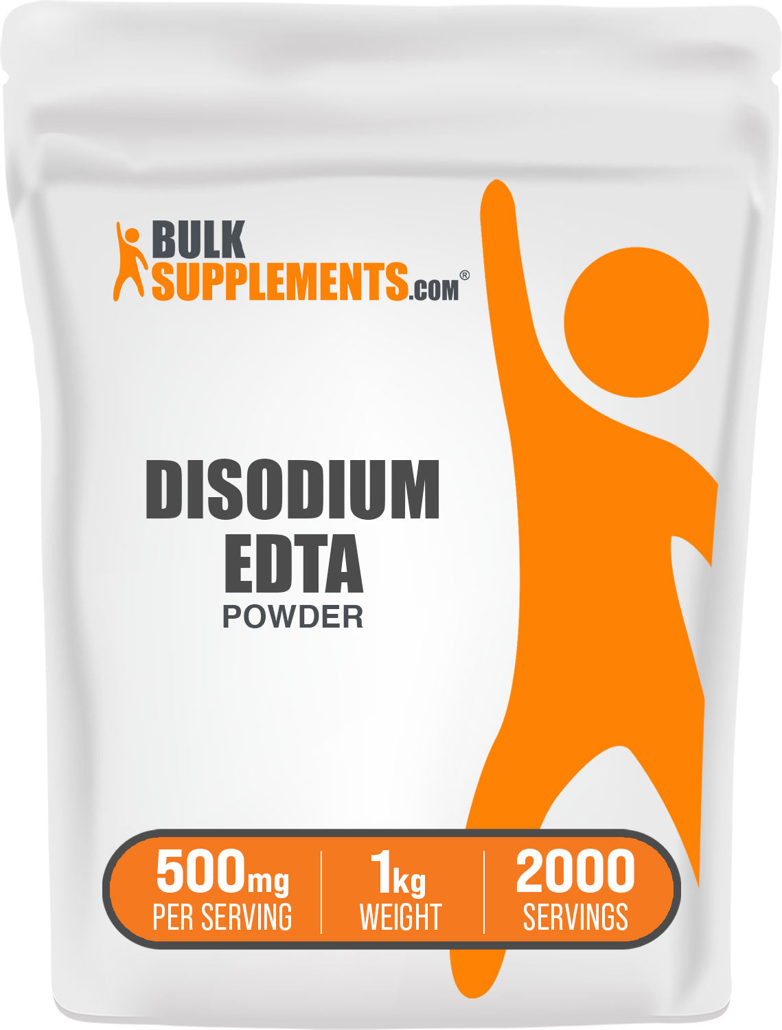 BulkSupplements.com Disodium EDTA Powder 1kg bag image