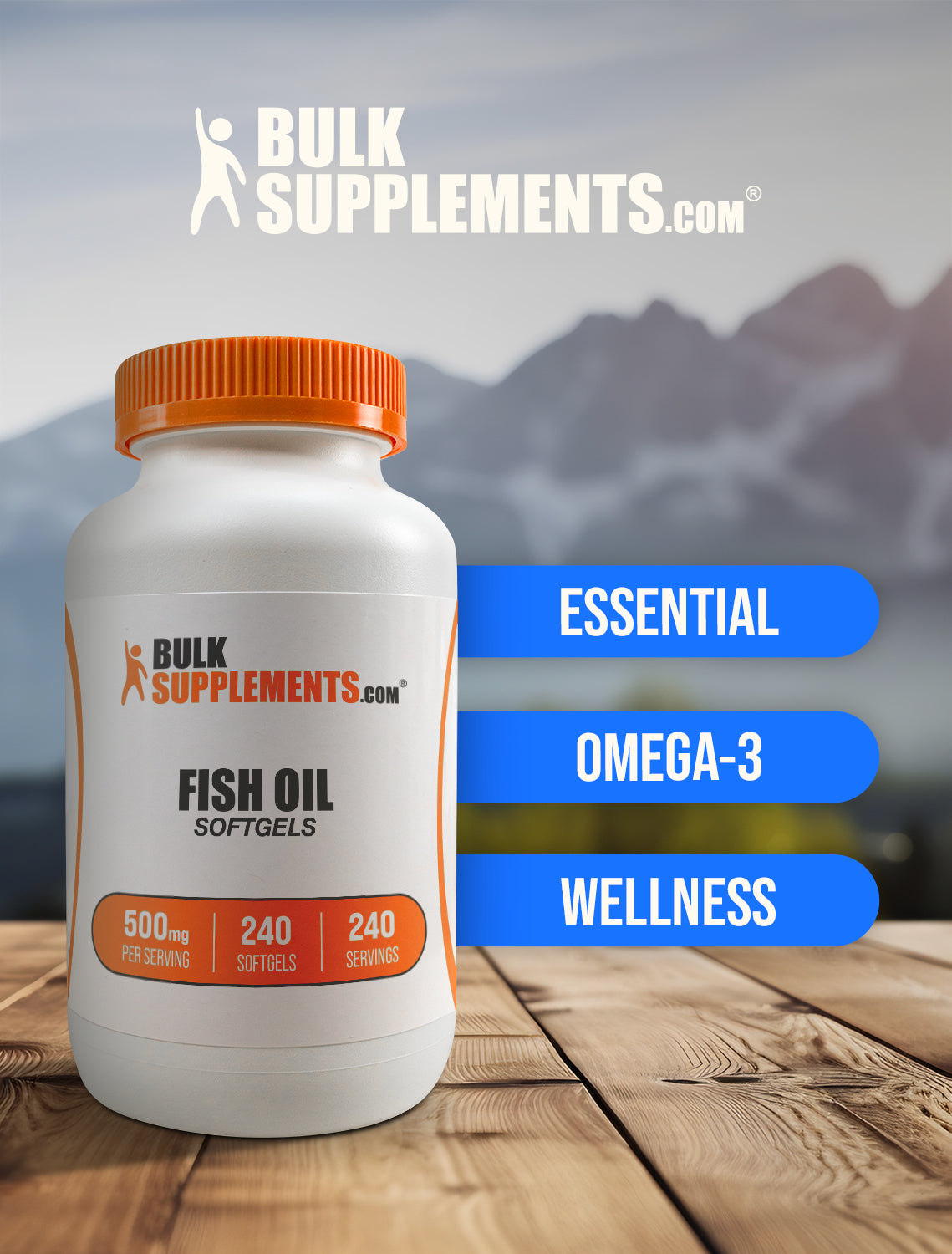 Fish Oil Softgels keyword image 500mg 240ct