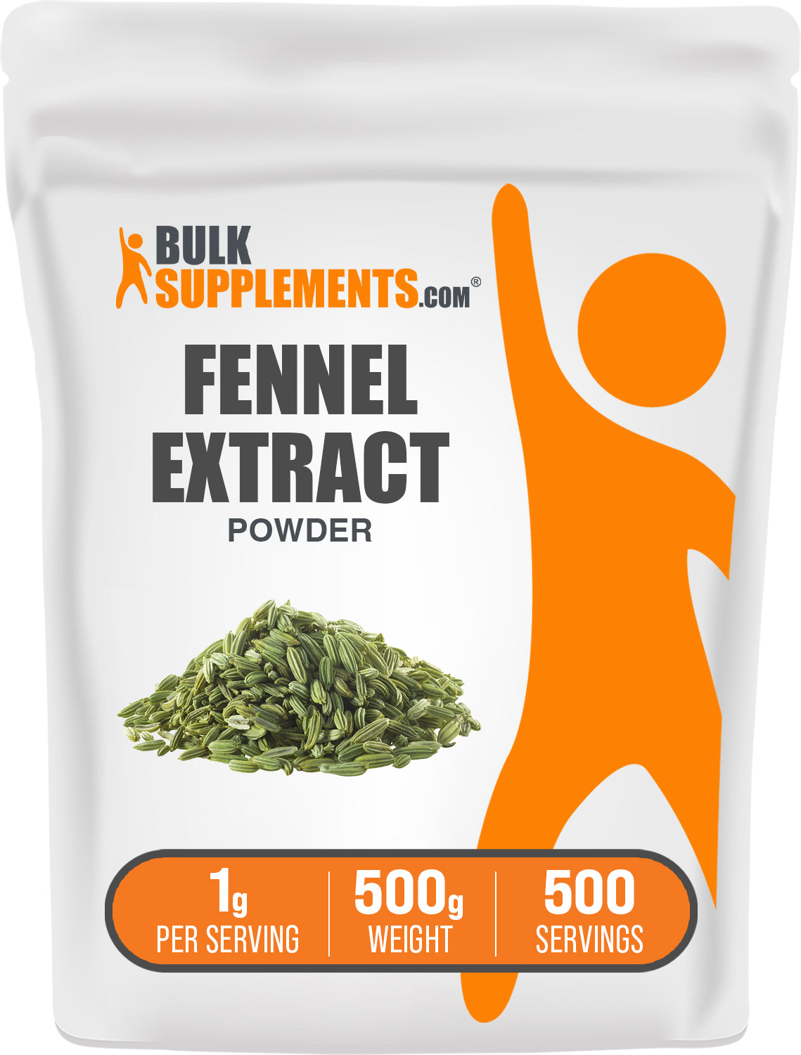 BulkSupplements Fennel Extract Powder Bag