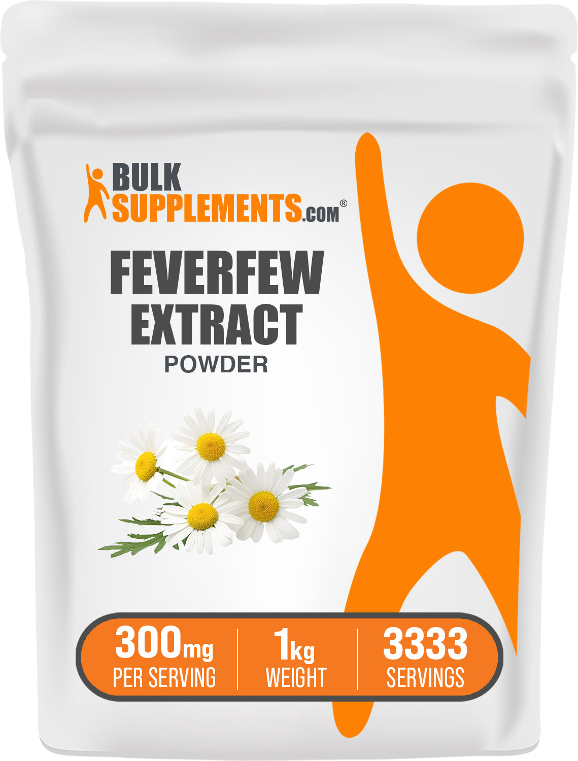 BulkSupplements.com Feverfew Extract Powder 1kg bag image