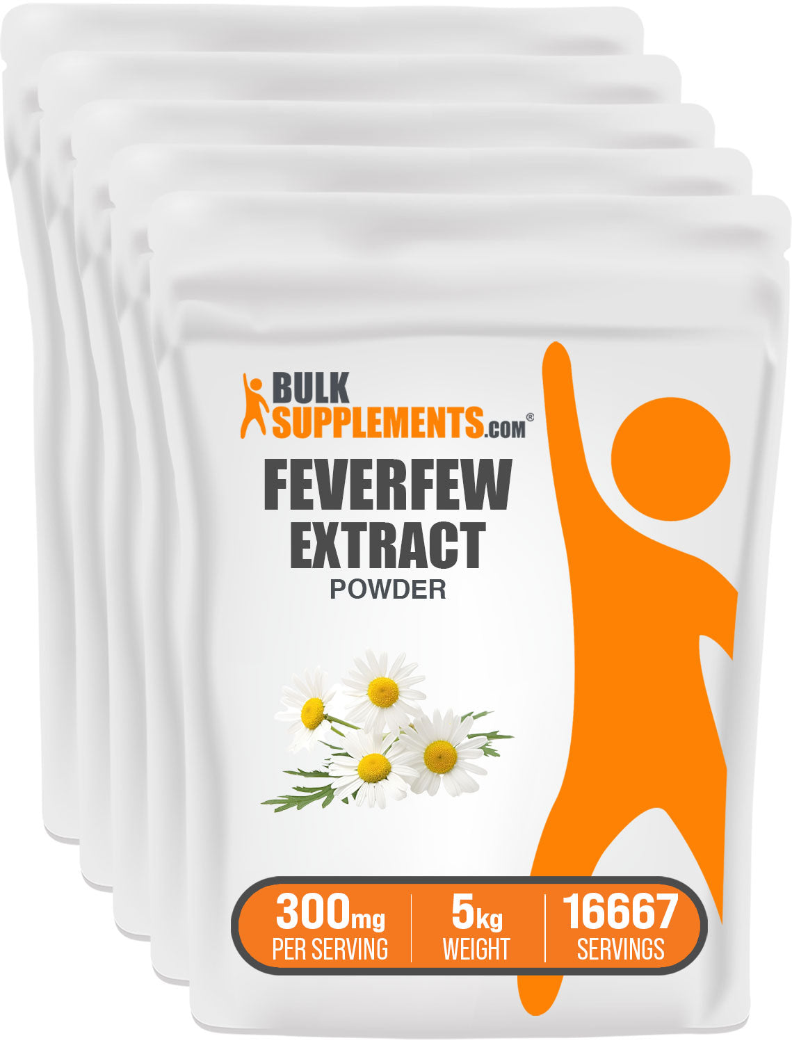 BulkSupplements.com Feverfew Extract Powder 5kg bag image