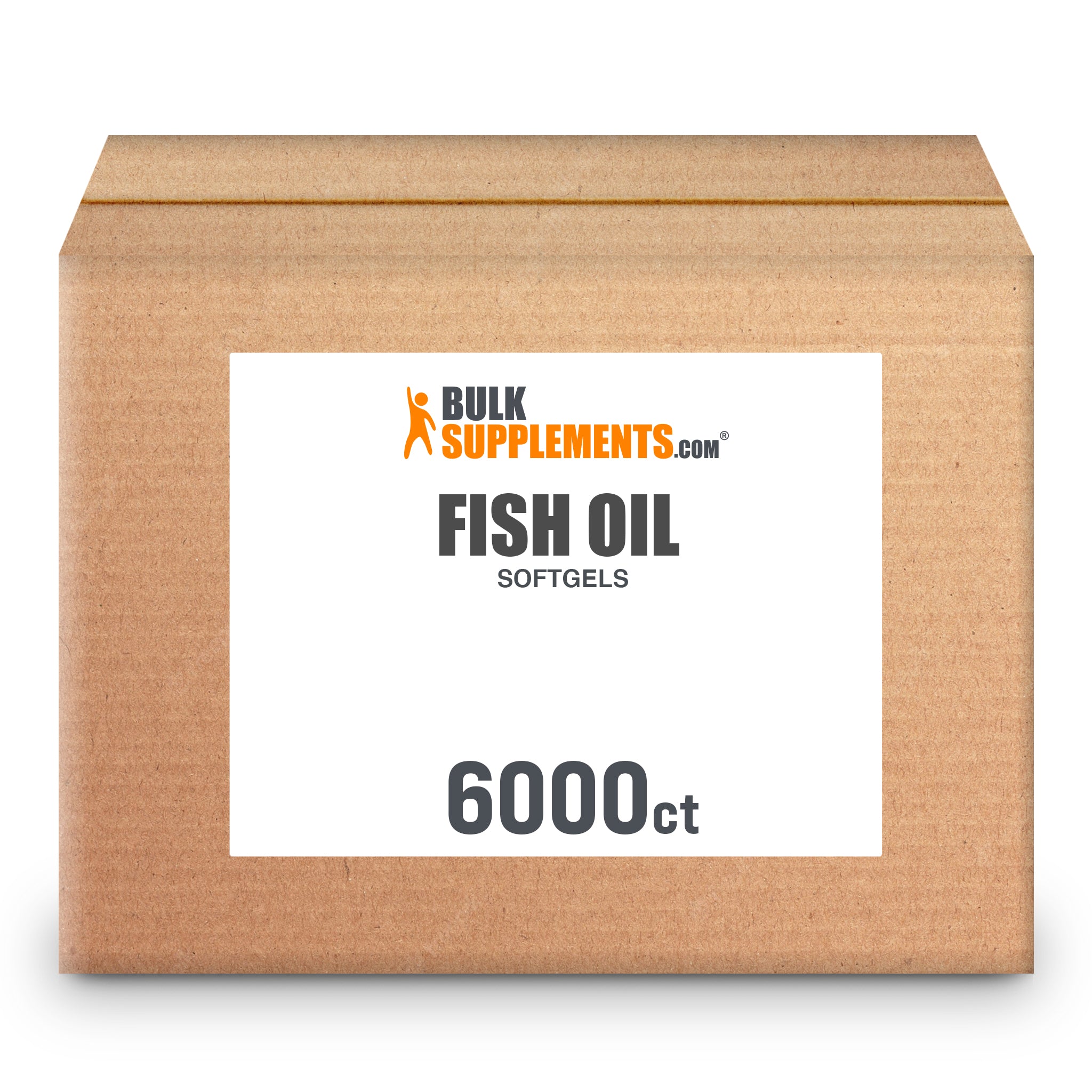 BulkSupplements Fish Oil Softgels 6000 softgels box bulk